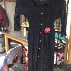 black Chenille child dress